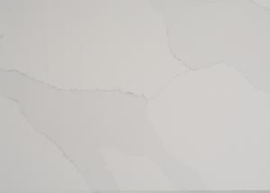 China Stain Resist White Artificial Quartz Slabs Countertop Polishing Quartz Stone wholesale