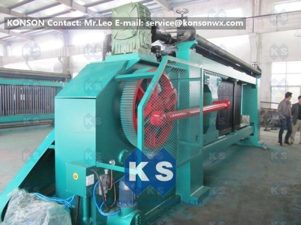 Quality Fully Automatic Hexagonal Mesh Machine For Making Gabion Net Stone Cages for sale