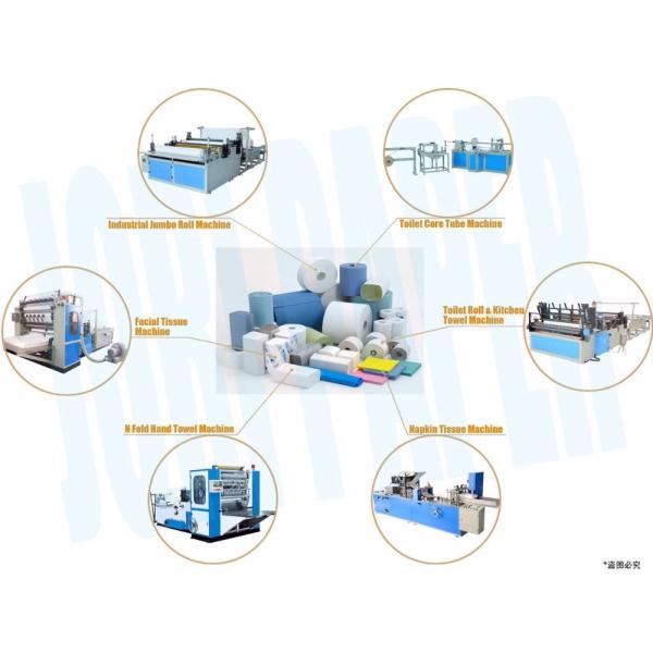 Automatic Multi Toilet Paper Jumbo Roll Packing Production Line