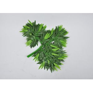 China Park Hanging 70cm Green Bamboo Artificial Branches wholesale