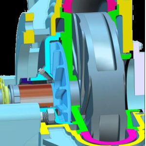 Hydraulic 1480r/Min 55kw Centrifugal Slurry Pump 100ZBQ-315