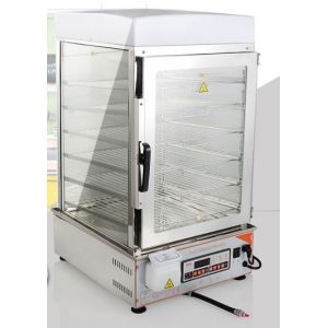 Buy cheap 5 Layer Steamed Bun Machine , CE Commercial Food Warmer Display from wholesalers
