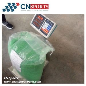 IAAF Green EPDM Rubber Crumb For Athletic Running Track