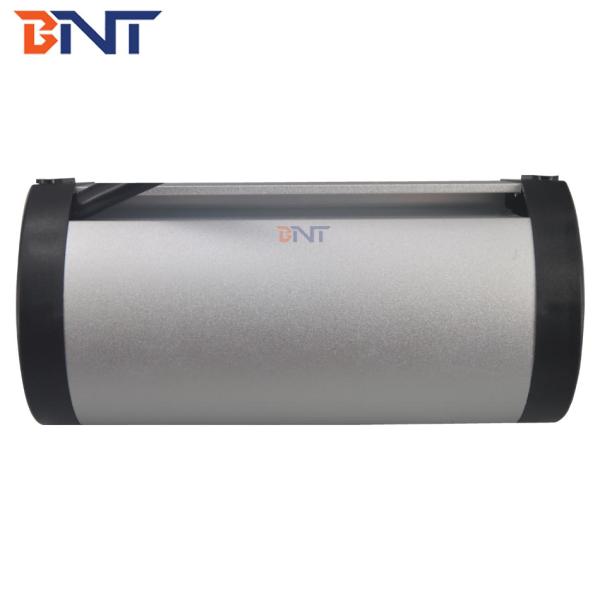 Horizontal column multimedia clamp on desk power socket box