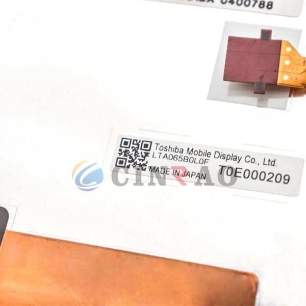 GPS LCD Display 6.5 INCH Toshiba TFT Type LTA065B0L0F Multi Model Available