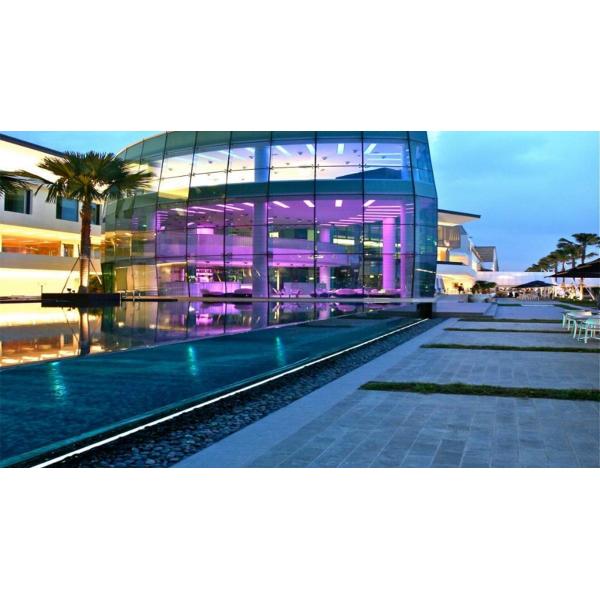 Customized Size Clear Acrylic Panels For Pool Fence AUPOOL Polycarbonate Pool Cover