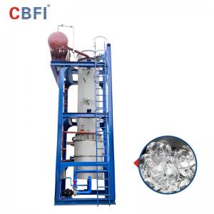 China 60 Tons Per Day Ammonia Refrigerant Ice Tube Machine 12 Months Warranty wholesale