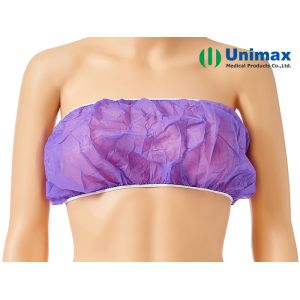 China Unimax Medical Breathable Disposable Bra With Ties wholesale