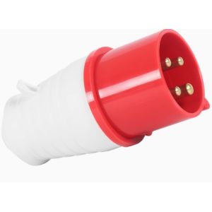 China 380v 4x16 16A Industrial Plug 3p+e Waterproof Male Industrial Power Plug on sale