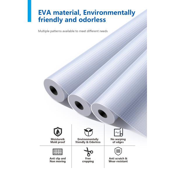 Waterproof Shelf Liner for Protecting Kitchen Cabinet Mat Under Sink Plastic Type EVA