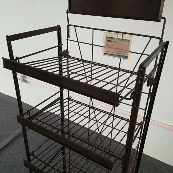 Quality Metal Custom Display Racks Led Light Display For Supermarket Or Store for sale