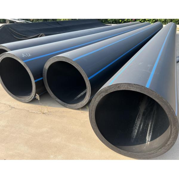 High Flexibility HDPE Dredging Pipe For Fusion Welding / Flange Connection