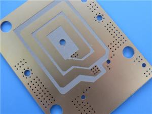 10mil Taconic RF-35 Organic ceramic PTFE fiberglass DK 3.5 2-layer rigid PCB Immersion Silver 0.3mm thickness 1oz copper