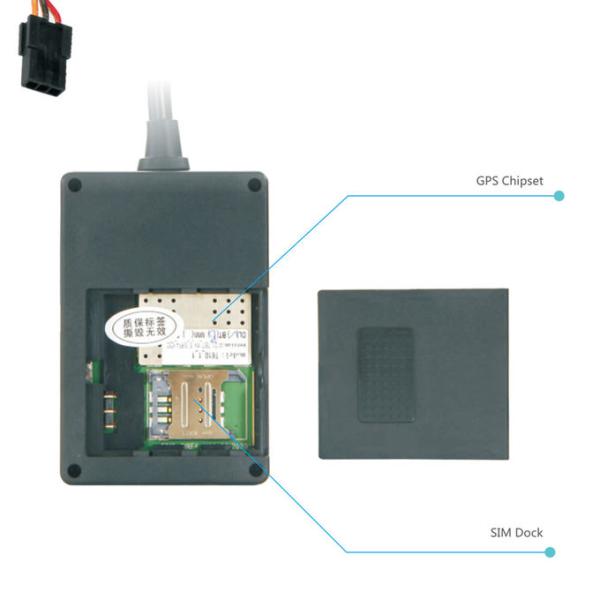 IP65 Motorcycle Portable Gps Tracking Device Vibration / Power Cut Off Alarm