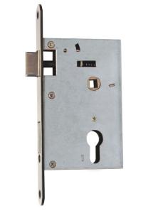 Enhanced Security Mortise Key Lock with Deadlatch Type in AB Finish