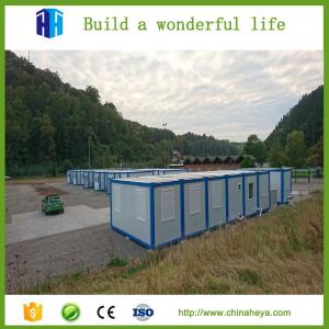 China cheap prefab camp expandable flat pack container house prefabricated wholesale