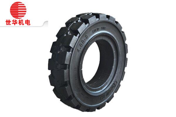Quality Yuan 8.25-16 Solid Forklift Tires , Solid Service Forklift Tyres for sale