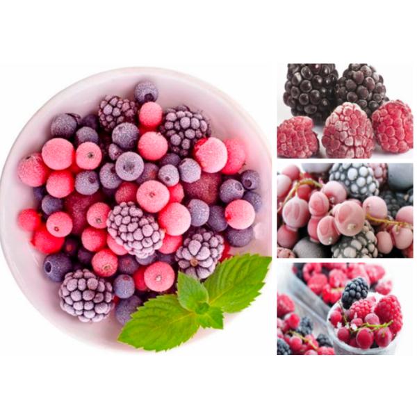 High Grade IQF Frozen Fruit , Individually Fresh Frozen Mixed Fresh Berries