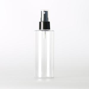China Water Mist Cosmetic Spray Bottle Flat Shoulder Clear Pet 100ml For Personal Care wholesale