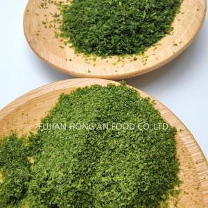 China Crispy Texture Green Laver Seaweed Flakes Dried Seaweed Rich Calcium wholesale