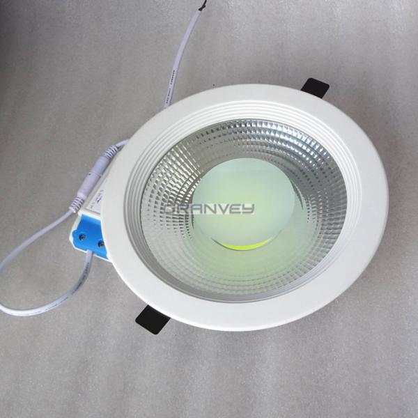 Ultra Thin 20W Recessed LED Down Light , Waterproof Recessed Led Downlight Trimless