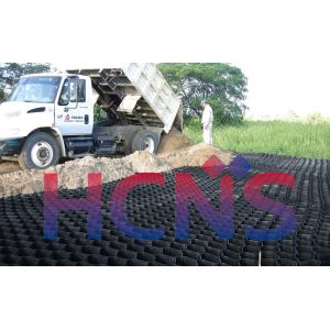 China Smooth Geo Cellular Confinement Erosion Control HDPE Irregular Topography wholesale