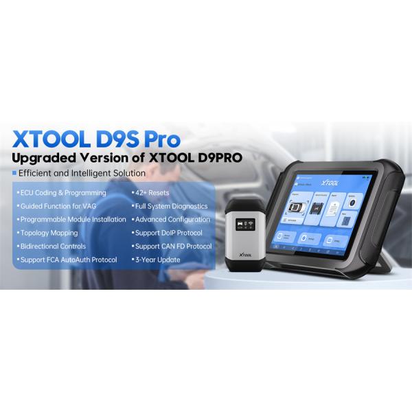 XTOOL D9S Pro Key Programmer plus KS-1 KS01 Smart Key Emulator and KC501