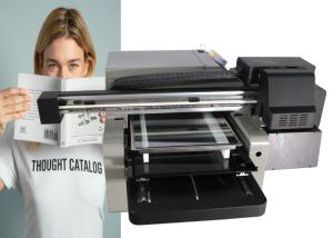 China 3D CMYKW 5 Colors USB DTG A3 Uv Multifunction Flatbed Printer Machine Automatic on sale