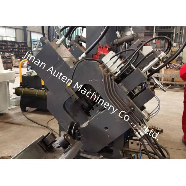 Water Cooling Hydraulic System CNC Punching Marking And Shearing Line Single Blade Cutting