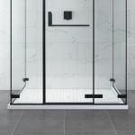 Custom - Made Shower Enclosure | Tailored to Space Curvature, Integrating