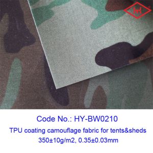China TPU Coating Camouflage Composite Fabrics For Tents Sheds wholesale