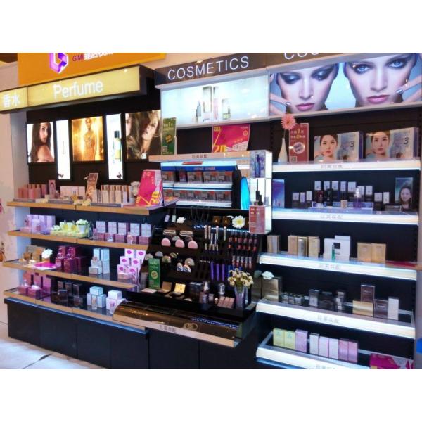 30kg Per Layer Cosmetic Display Units Cosmetic Display Cabinet With ISO9001 / SGS Certificate
