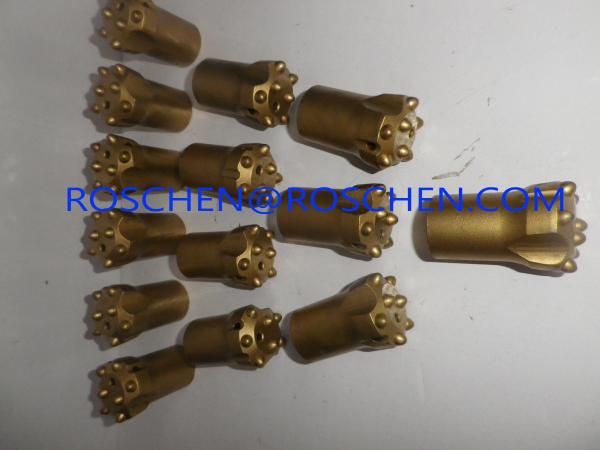 Quality R32 Threaded Top Hammer Drilling , Button Drill Bit For Australia Mining for sale