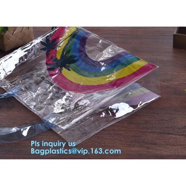 Crossbody Messenger Shoulder Bag Sling Bag, transparent handbag tote shoulder PVC sling clear vinyl beach bag, handy bag