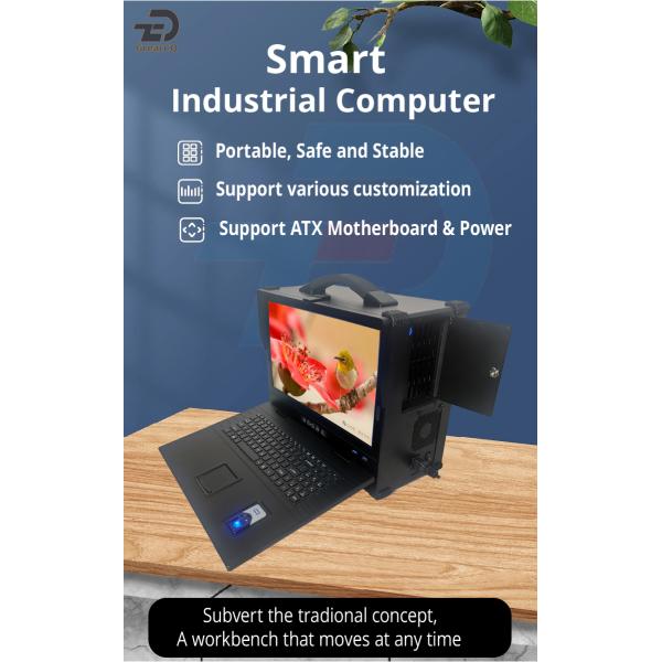 OEM Rugged Embedded PC Systems Industrial Laptop Computer LCD screen