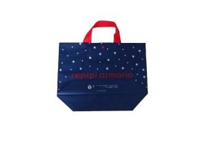 China LDPE Plastic Printing Bag Recyclable Custom Carrier Bags Waterproof on sale