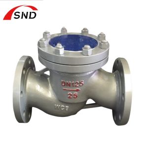 China Cast Steel Check Valve DN80 Lift Type For Water Supply And Drainage Industry on sale