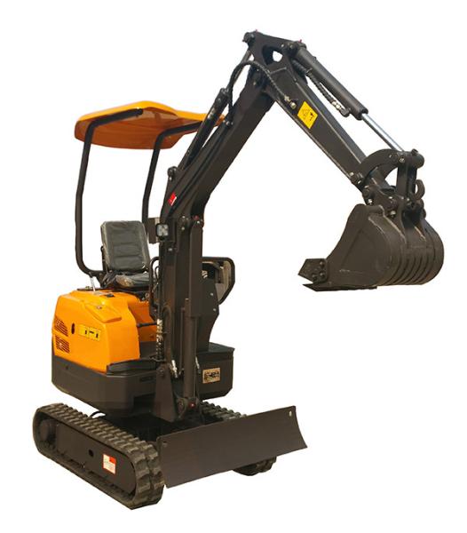 Quality Garden 1.6T Mini Crawler Excavator Machine Displacement 23.3 L / Min for sale