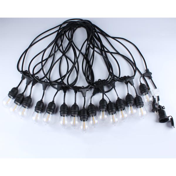 IP65 Waterproof LED ETL Connectable Christmas Lights Decoration Wedding Party Garden Lights S14 Outdoor Festoon String Lights