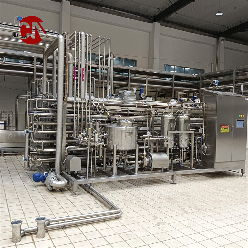 Energy Fully Automatic Milk UHT Sterilizer Pasteurizer Machine with ISO