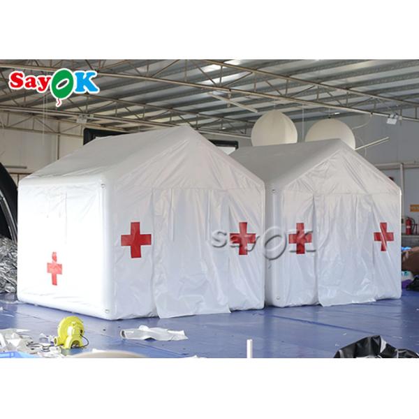 Field Hospital Tent Mobile 3x3mH Inflatable Emergency Tent For Military Field