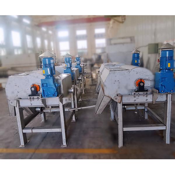 2.25KW 170kg/H Flocculation And Sedimentation Sludge Screw Press Dewatering Device