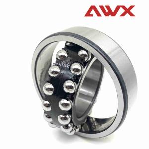 China 1215 Precision Steel Aligning Ball Bearings Double Row Smooth Operation wholesale