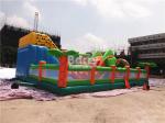 Outdoor Inflatable Playground Castle Bouncer Climb And Slide Combo