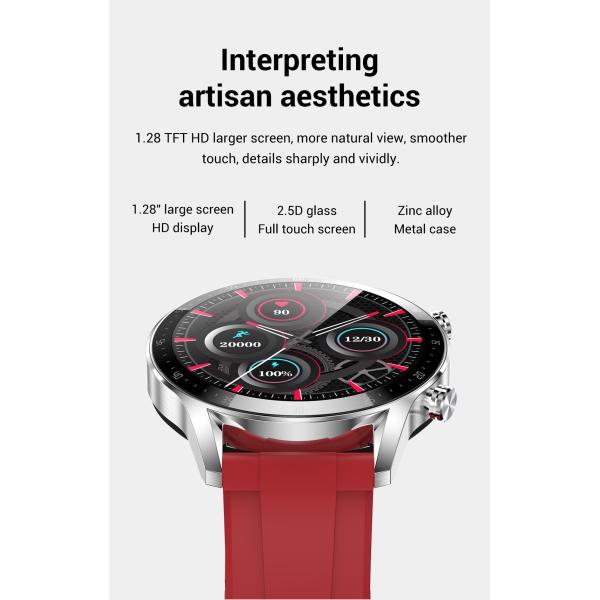 Multi Language Smart Watches Unisex Round Display 320x240 For Women