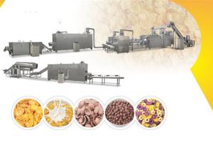 Auto Temperature Controlling Corn Flakes Production Machine