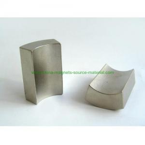 China Wedge Segment arc magnet segment magnet tile magnet bread magnet sintered ndfeb magnet Mot wholesale