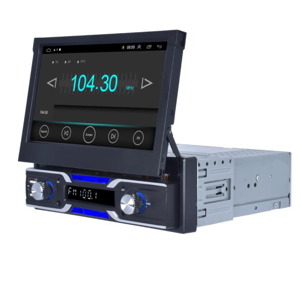 Quality 7'' Car Radio Retractable Screen Android 11 Car Multimedia Player GPS MP5 for sale