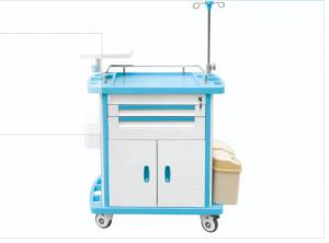 China Wear Resistant Two Drawer Lightweight Emergency Crash Cart wholesale