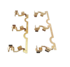 China OEM Copper Stamping Parts , Metal Stamping Components Plating Anodizing Finish wholesale